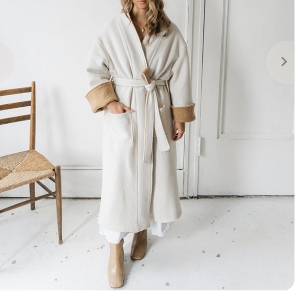 Harly Jae Reversable Wool Coat - Picture 3 of 16